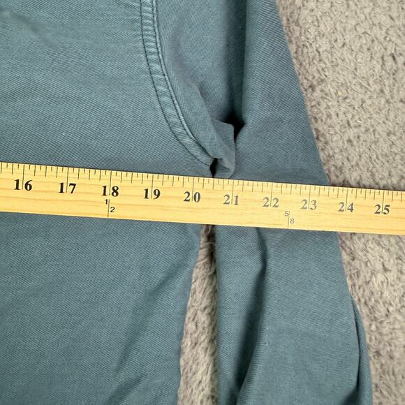 Imogene and Willie Griffin Work Shirt Mens Small Blue Flannel Shacket Chamois - Picture 7 of 10